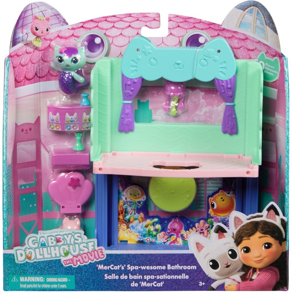 Gabby's Dollhouse Movie Meerkinkat's Badkamer