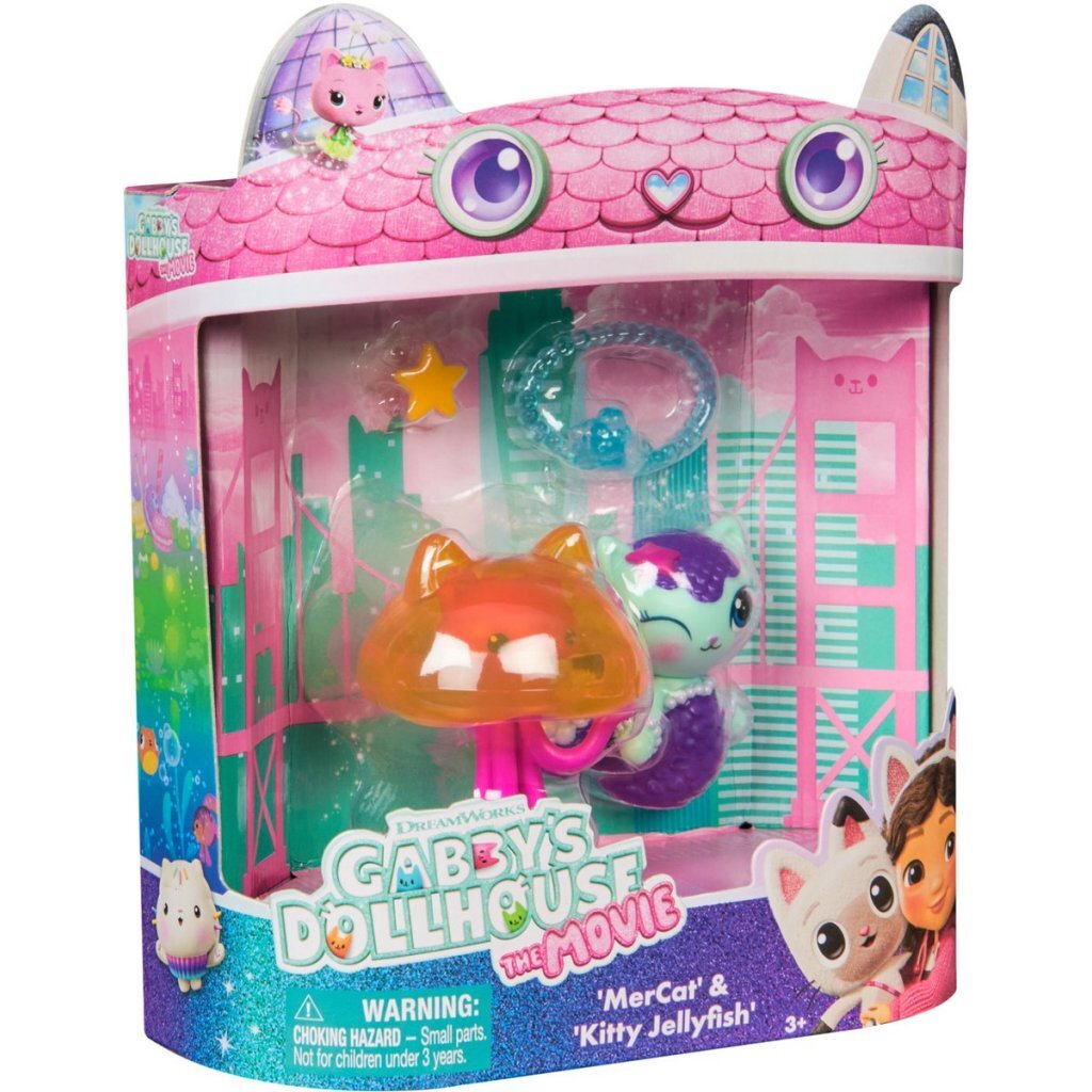 Gabby's Dollhouse The Movie Meerminkat & Kitty Kwalletje