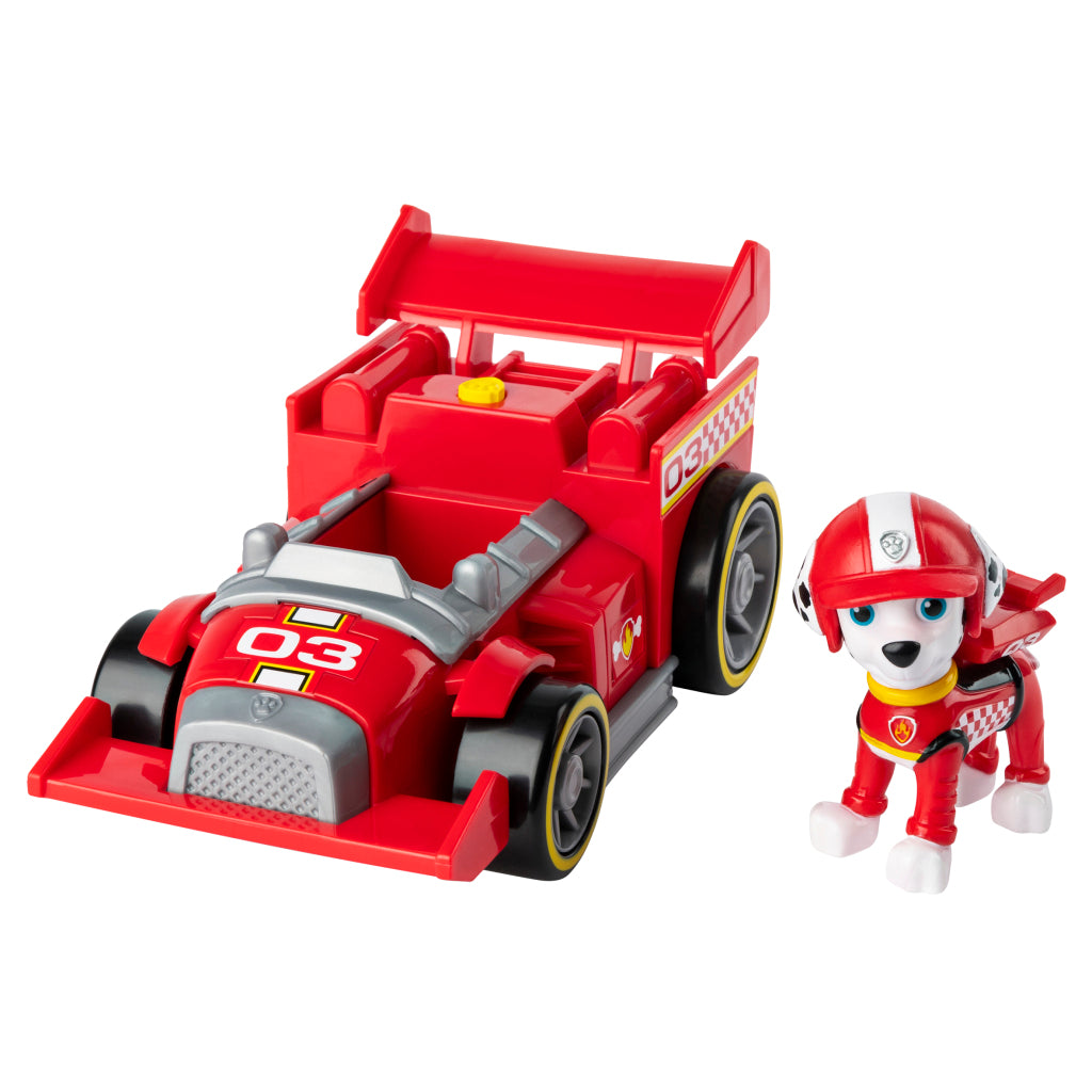 Paw Patrol Ready Race Rescue Marshall met Voertuig