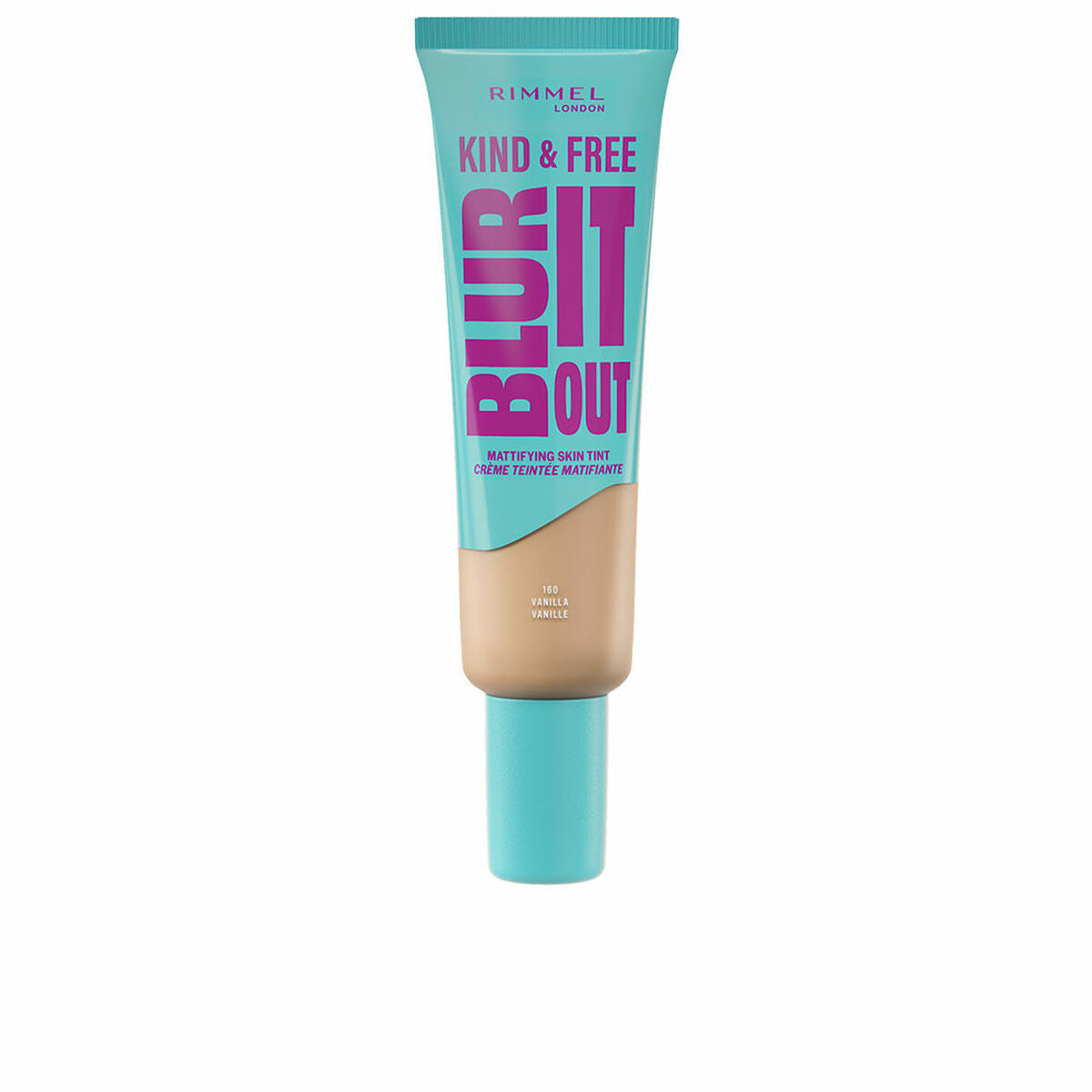 Liquid Make Up Base Rimmel London KIND & FREE Nº 160-Vanilla 30 ml-0