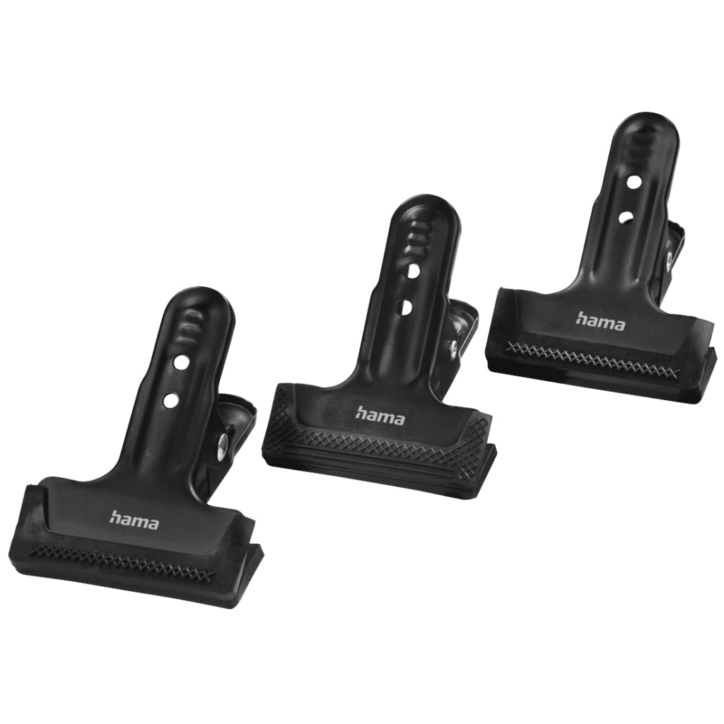 Hama Studioklem 40 3 Stuks Zwart