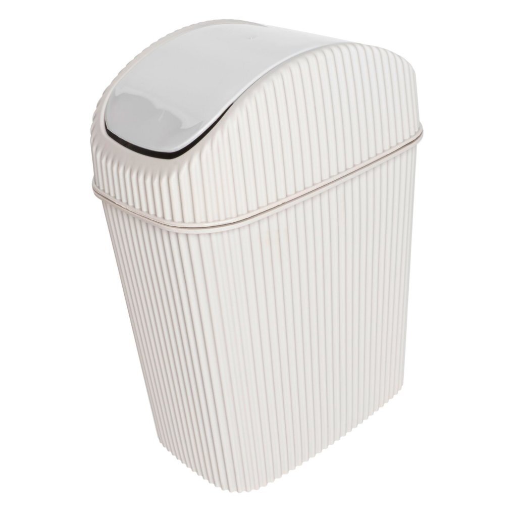 Tafelafvalbak Alythia met Zwaaideksel 2.5L Beige