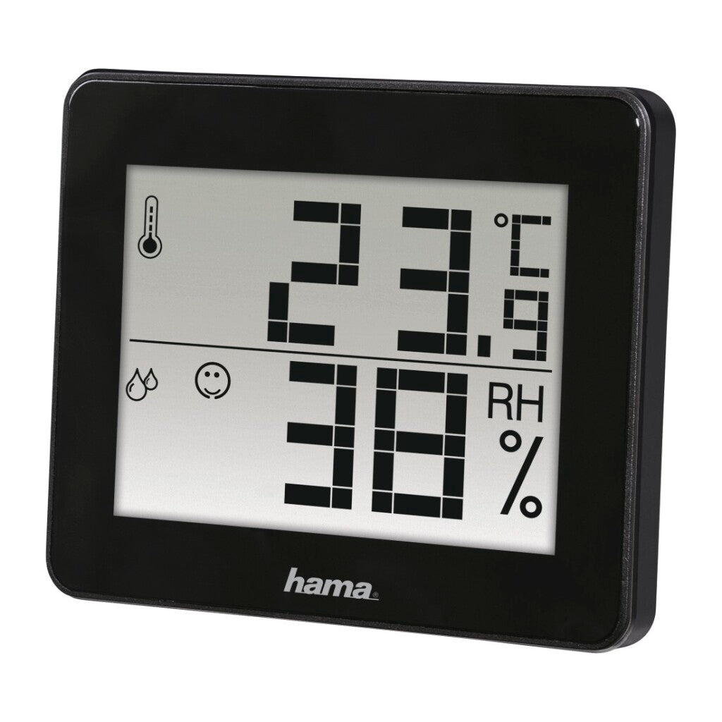 Hama Thermo-/hygrometer TH-130 Zwart