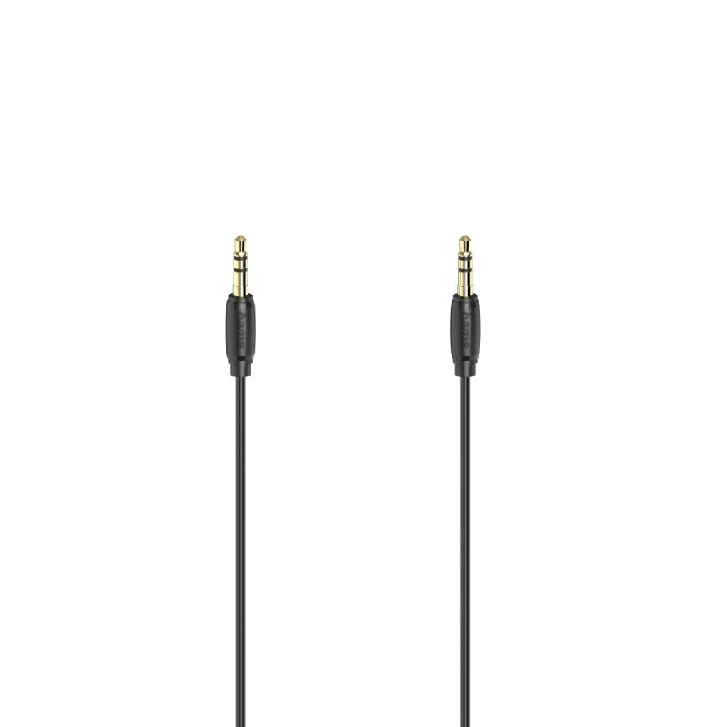 Hama Audiokabel 3,5-mm-jack-st. - St. Stereo Verguld Ultradun 5,0 M