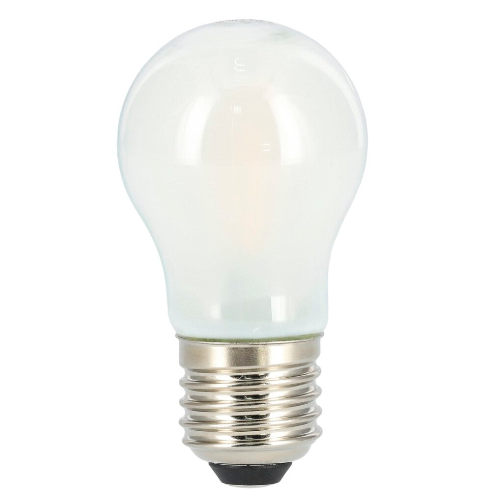 Xavax Led-gloeidraad E27 470lm Vervangt 40W Druppellamp Mat Warm Wit
