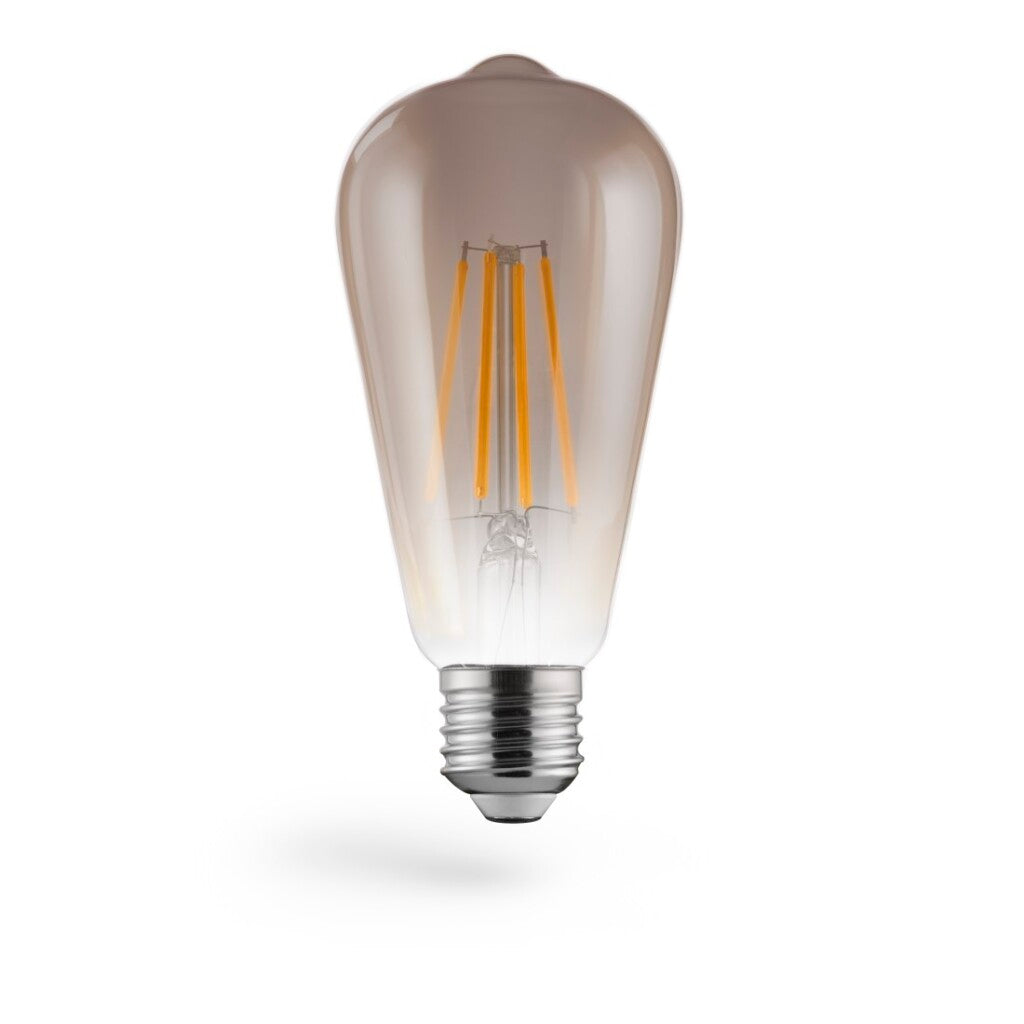 Xavax LED-Gloeidraad Vintage Edisonlamp Dimbaar E27 420lm 8W Warm Wit