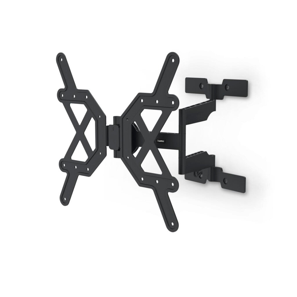 Hama Extra Vlak TV Muurbeugel Draaibaar Kantelbaar Schermen 32-65 Inch Zwart