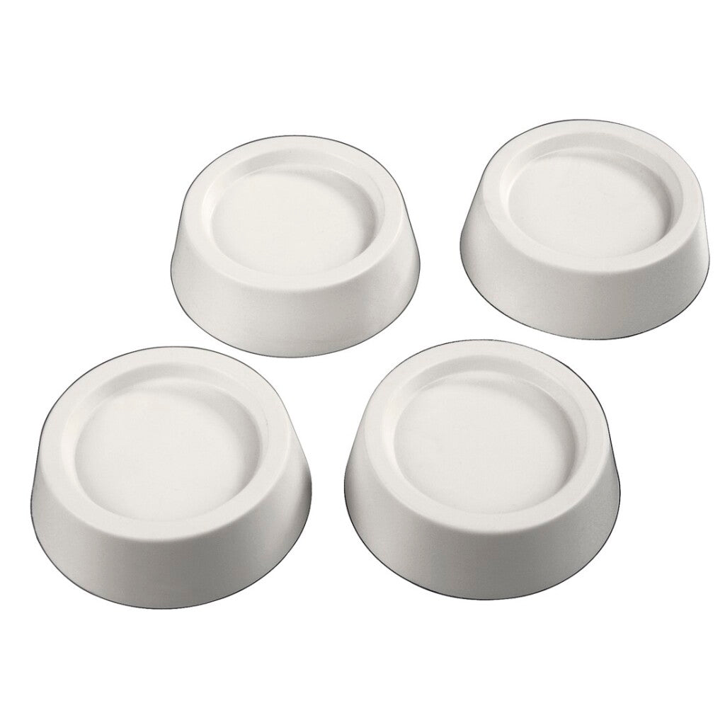 Xavax Trillingsdempers 4 Stuks Wit