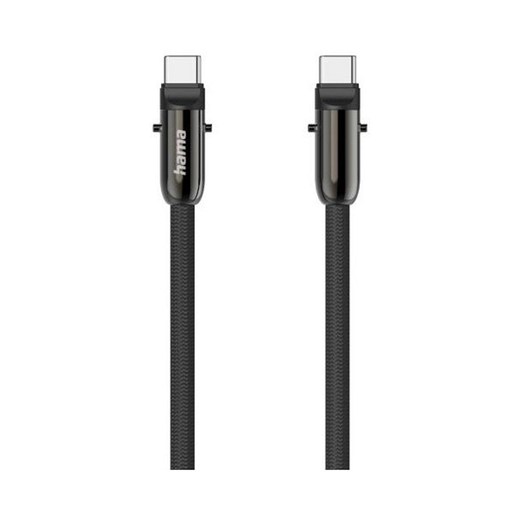 Hama USB-C Kabel & Telefoonband 120 cm Zwart