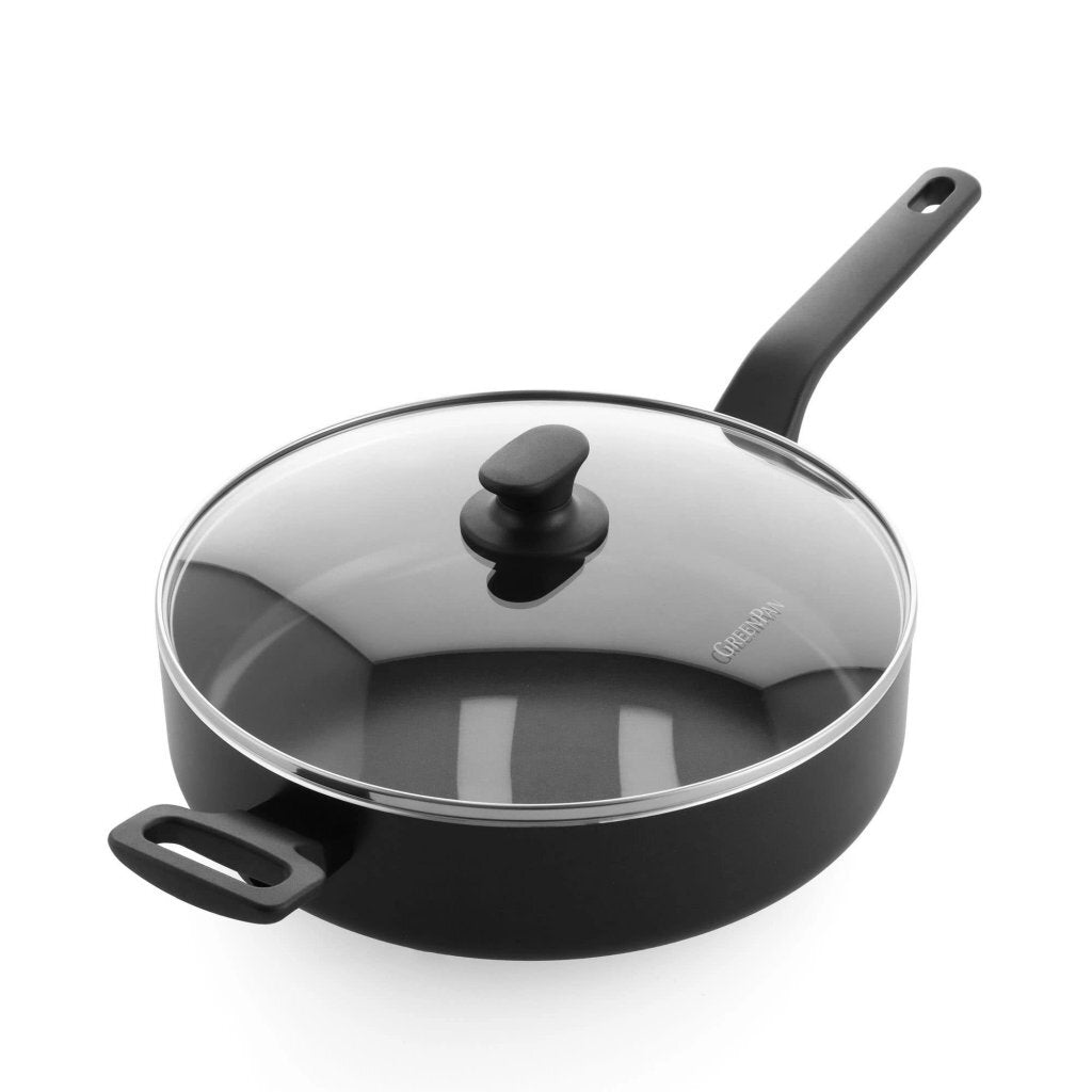 GreenPan Essence Hapjespan 28 cm Zwart