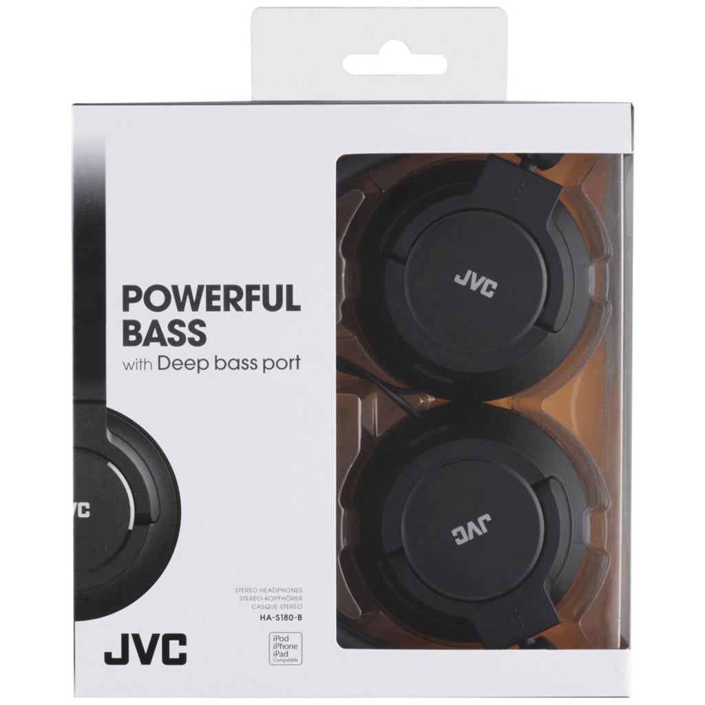 JVC Jvc Hoofdtelefoon Ha-s180 Zwrt