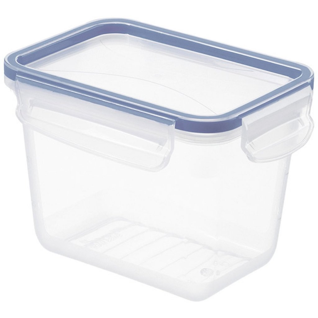 Rotho Clic & Lock Koelkast Bewaardoos 1L Horizon Blauw/Transparant