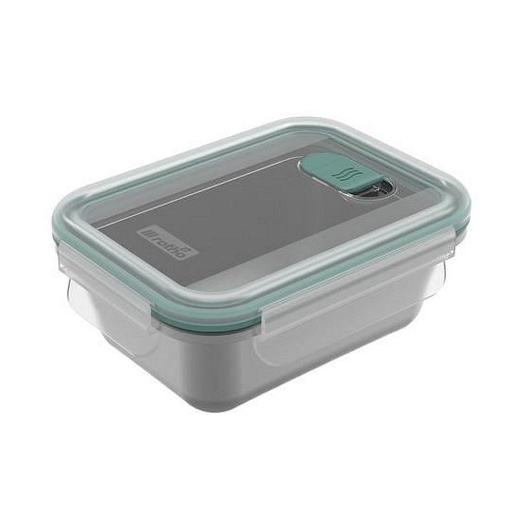 Rotho Nala Click and Lock Vershouddoos 0.5L Mistletoe Green/RVS
