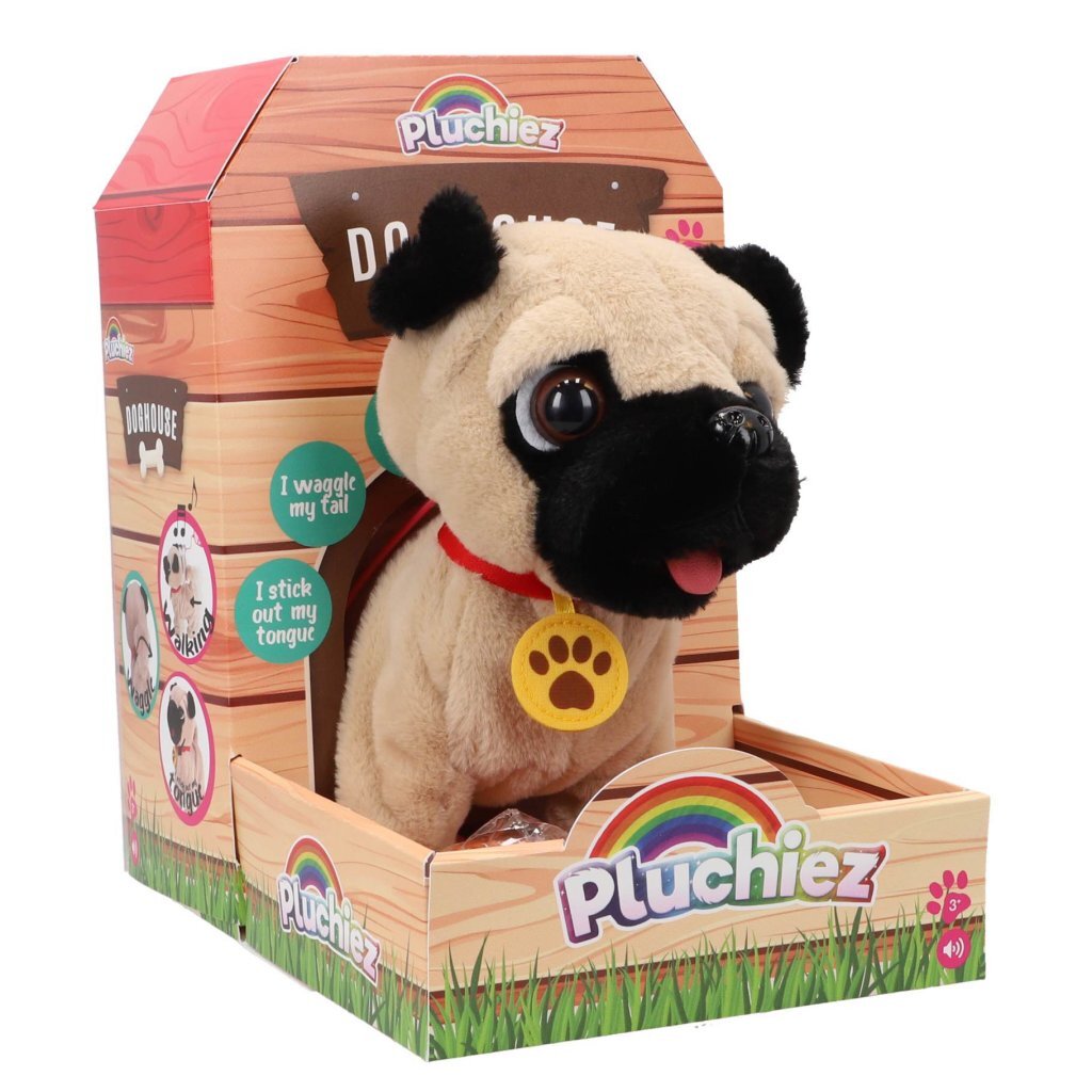 Pluchiez Blaffende Franse Bulldog Frankie