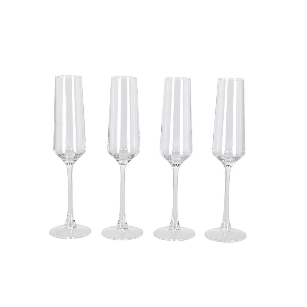 Daily Home Champagneglazen 190 ml 4 Stuks Transparant