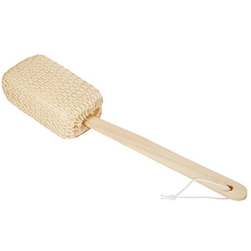 Massagespons Met Houten Handvat