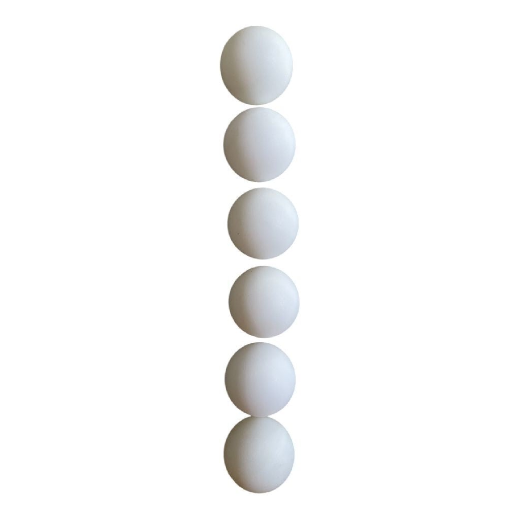 SportX Tafeltennisballen 6 Stuks Wit