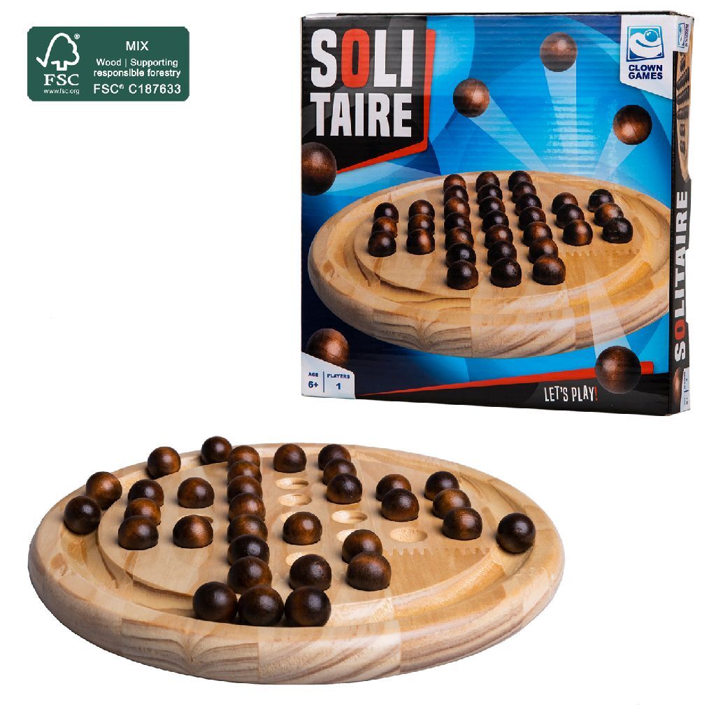Clown Games Solitaire Hout