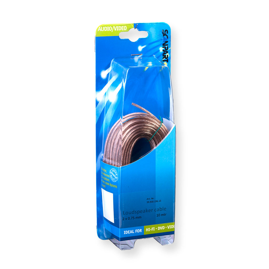 Scanpart Luidsprker Kabel 2x0.75 Tra 10m