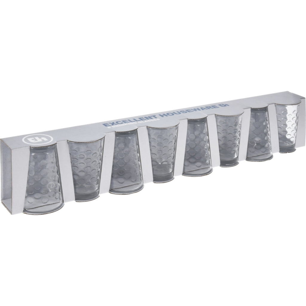 Excellent Houseware Drinkglazen 200 ml 8 Stuks Transparant
