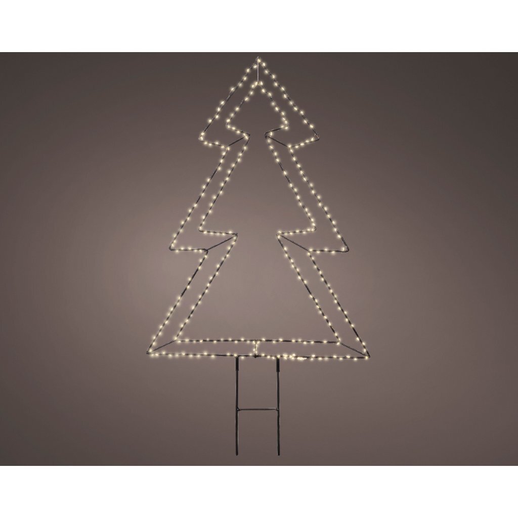 Lumineo LED Boom 1x45x60 cm Metaal/Zwart