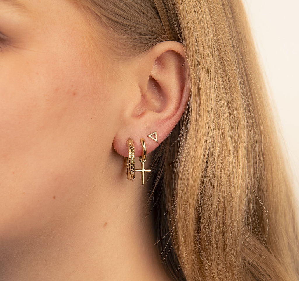 Oorbellen Profiel Goudkleur JE030G