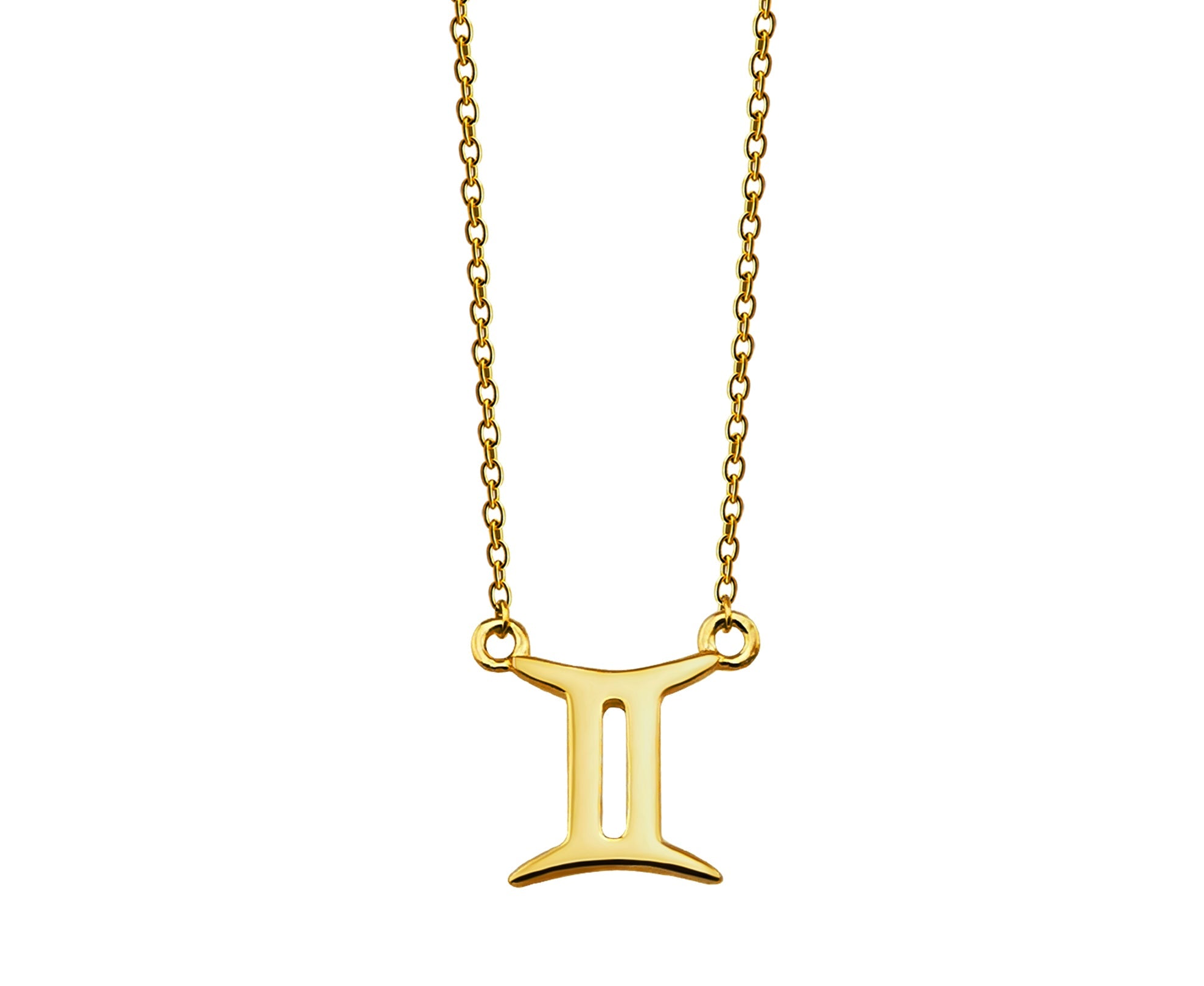 Tweelingen Ketting Goldplated Zodiac ZN006G