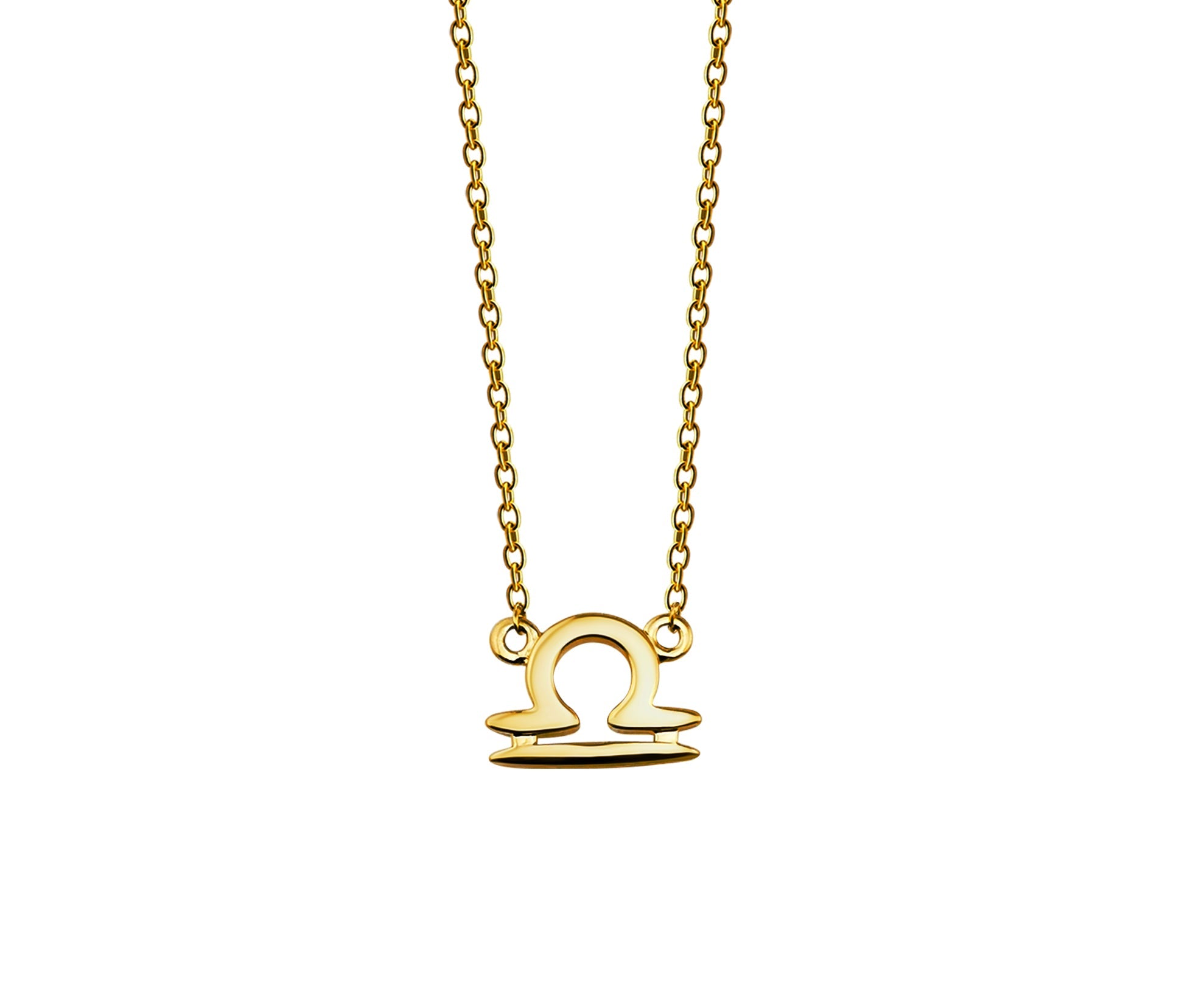 Weegschaal Ketting Goudkleur Zodiac ZN010G Jwls4u